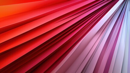 A red and white striped image with a pink and white background