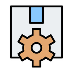 Product Outline Color Icon