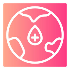 globe gradient icon