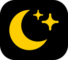 Weather flat icons set. Sun, rain, thunder storm, dew, wind, snow cloud, night sky render style symbol isolated on transparent background