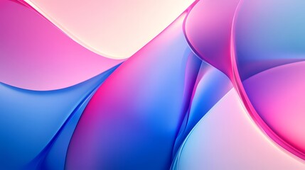 Abstract colorful fluid design