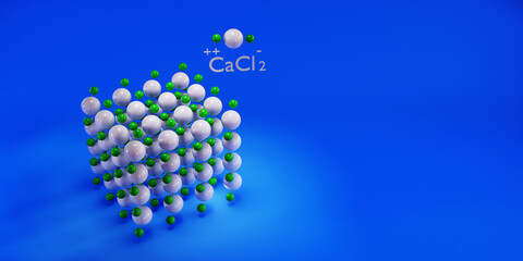 Molecule. Chemicals, micro and macronutrients. Periodic table of Mendeleev. Microelements necessary for humans. 3d render.