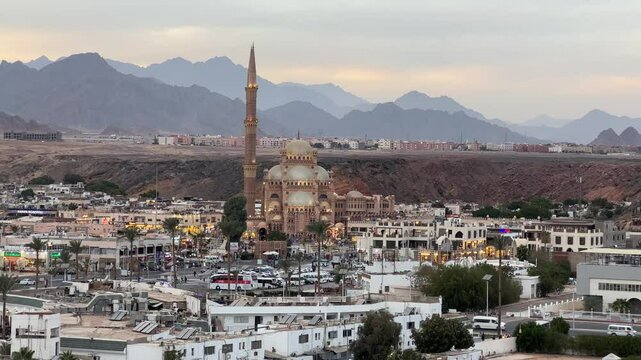 Panoramic view of Sharm el-Sheik