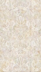 Exquisite Hand Rendered Flower and Curly Pattern Graphics