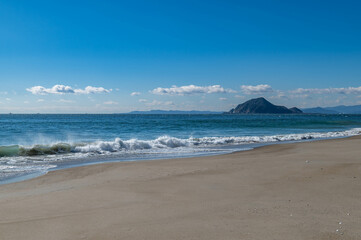 愛知県田原市伊良湖町の恋路ヶ浜