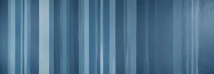 Obraz premium Abstract blue striped wallpaper, varying shades create depth, geometric, lines