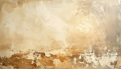 Abstract landscape painting with earthy tones contemporary art studio visual artwork creative space artistic perspective modern aesthetic