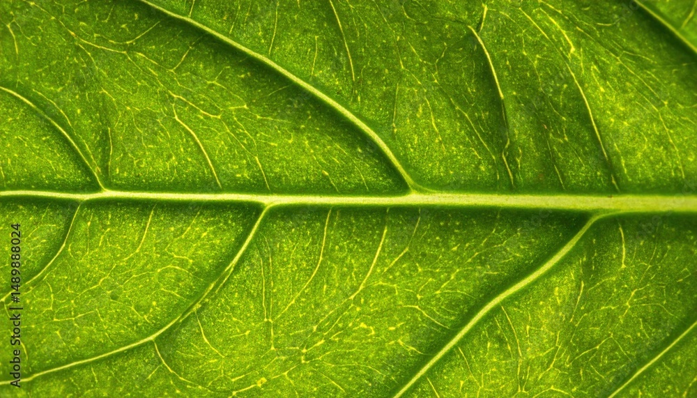 Poster exploring leaf structure and textures nature close-up photography green environment macro viewpoint 
