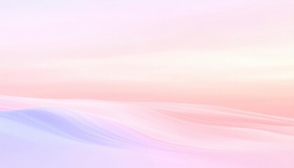 Serene pastel sunrise abstract landscape digital art tranquil environment aesthetic view minimalist concept