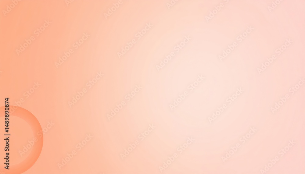 Poster serene abstract background soft peach color digital art minimalist design smooth texture aesthetic a