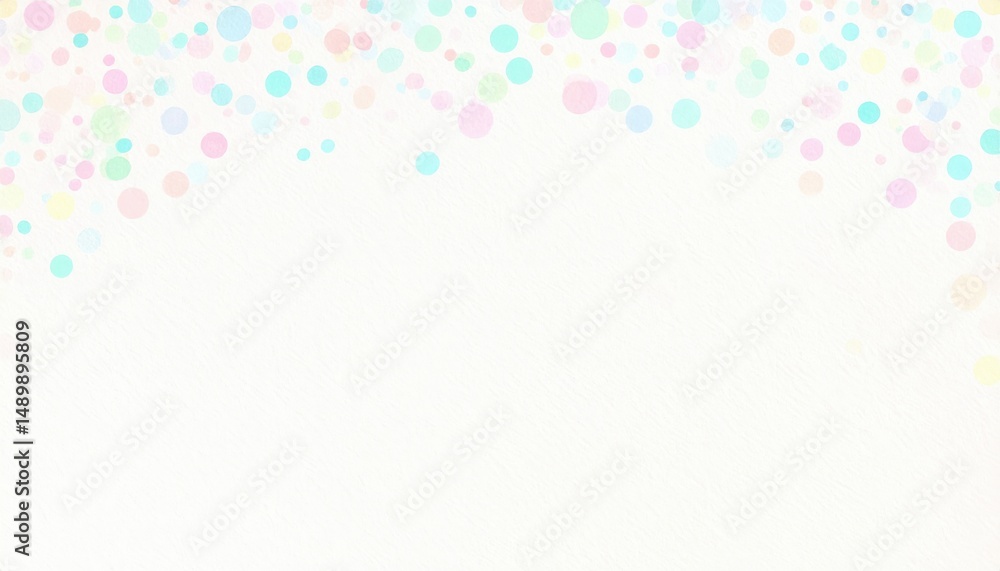 Poster colorful bokeh background digital art abstract design bright palette soft focus vibrant atmosphere