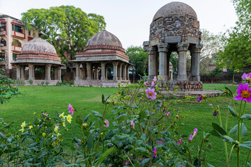 Hauz Khas Fort during sunset