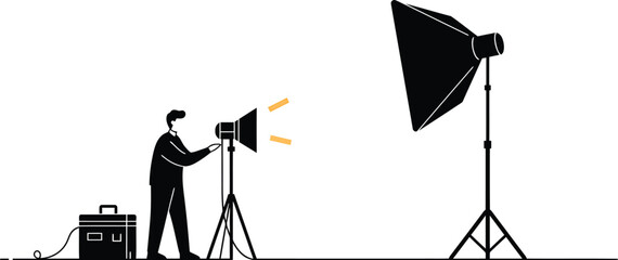 Lighting Setup Abstract