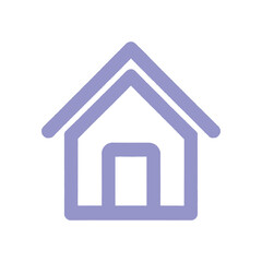 Unique, simple, clean, minimal home icon, home icon set vector design