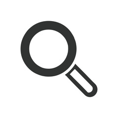 Unique minimal creative search icon, search icon set vector design