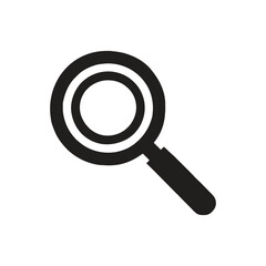 simple clean search icon symbol vector design