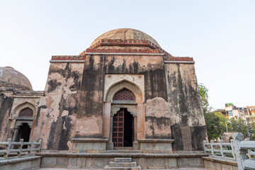 Fototapeta premium Hauz Khas Fort during sunset