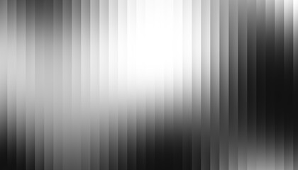 Fractal Glass Gradient Texture. Reed vertical lines patterned glass, overlay with transparent background. Universal monochrome black background stylish gradient