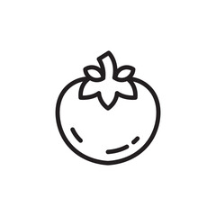 Vegetable Doodle Outline