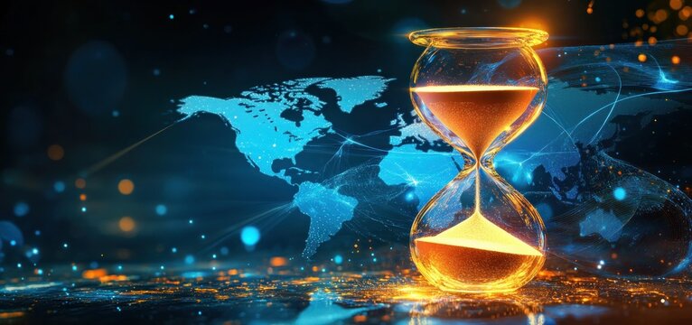 Times passage across a digital world - Powered by Adobe
