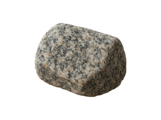 Obraz premium stone isolated on white background, granite