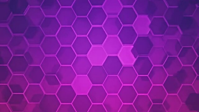 charming hexagonal pattern gradient in purple and pink tones, eye catching and memorable, adaptable for various digital formats, embodies contemporary style