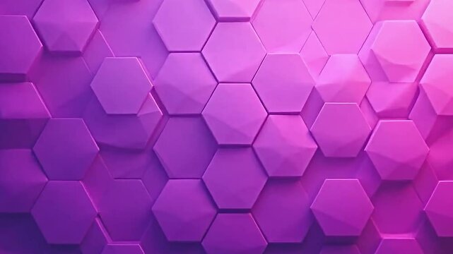 stylized hexagons with a flowing gradient from lilac to magenta, seamless background for powerpoint presentations, striking visual contrast, ideal for branding and marketing materials