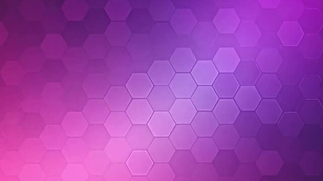 deep purple to soft pink hexagonal gradient, captivating and modern background, suitable for tech themed presentations, communicates creativity and professionalism