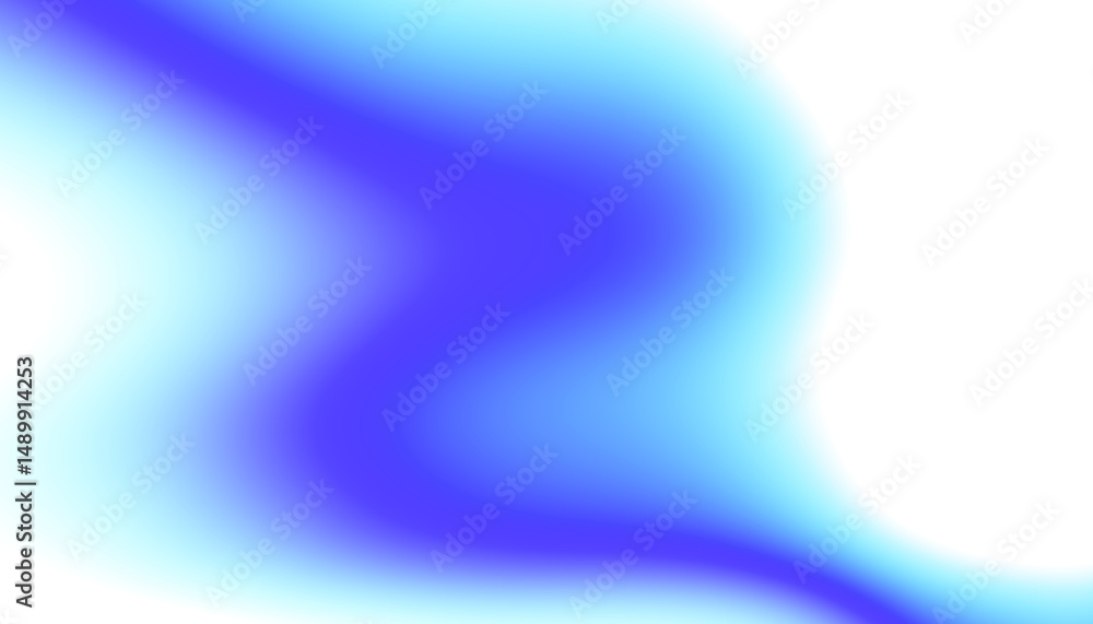 Aufkleber overlay abstract blue gradient on transparent background. elegance wavy gradient