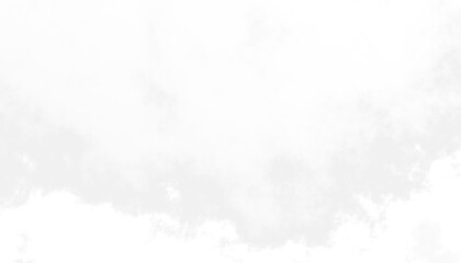 Realistic white clouds fog overlay isolated on the transparent background