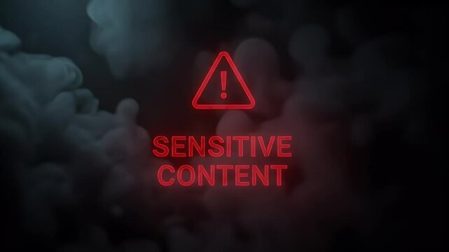 Warning Sensitive Content - Discretion Advised