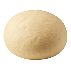 Ball of Raw Dough Isolated on Transparent Background