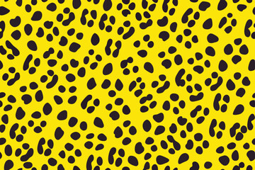 vector illustration leopard print seamless pattern.eps