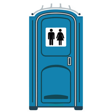 Public toilet facility vector design isolated vector illustration on white background