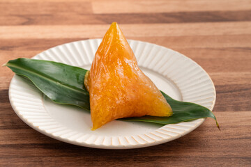 Zongzi, alkaline rice dumpling for Dragon Boat Festival food.