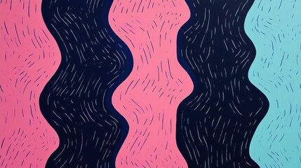  lines of blue and pink background , wavey pink blue abstract line background