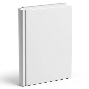 Blank White Book