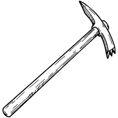 Pickaxe Vector Illustration