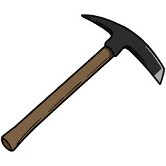 Pickaxe Vector Illustration