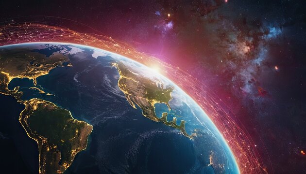 3d view of planet earth
1