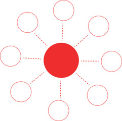 Concept of colorful banners for different business design. 