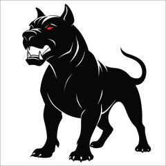 Obraz premium black cat vector illustration