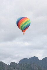 Obraz premium Vang Vieng Balloon in Laos