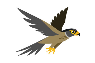 falcon in the form of a bird