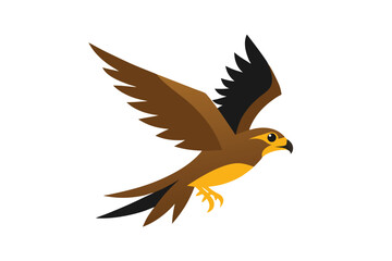falcon in the form of a bird