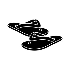 Slippers Icon Glyph