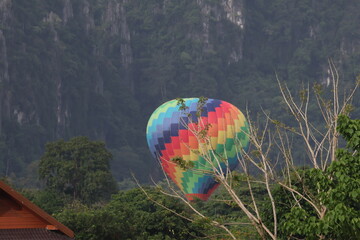 Vang Vieng Balloon in Laos