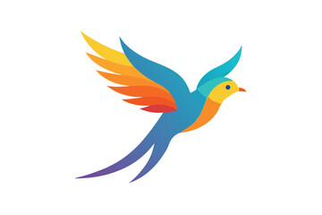 vector illustration of a dove