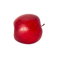 Red Apple, cutout, full depth of field.
