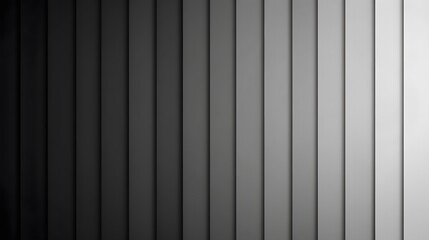 Fototapeta premium Abstract Grayscale Vertical Stripes: A Seamless Gradient Texture for Design Projects, Offering Diverse Applications in Visual Arts and Digital Media, Providing Sophisticated Backgrounds and Visual Int